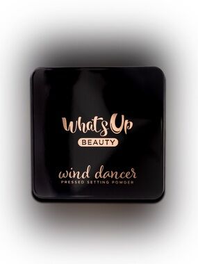 WHATS UP BEAUTY Wind Dancer Pressed Setting Powder in Medium Full Size New 9g